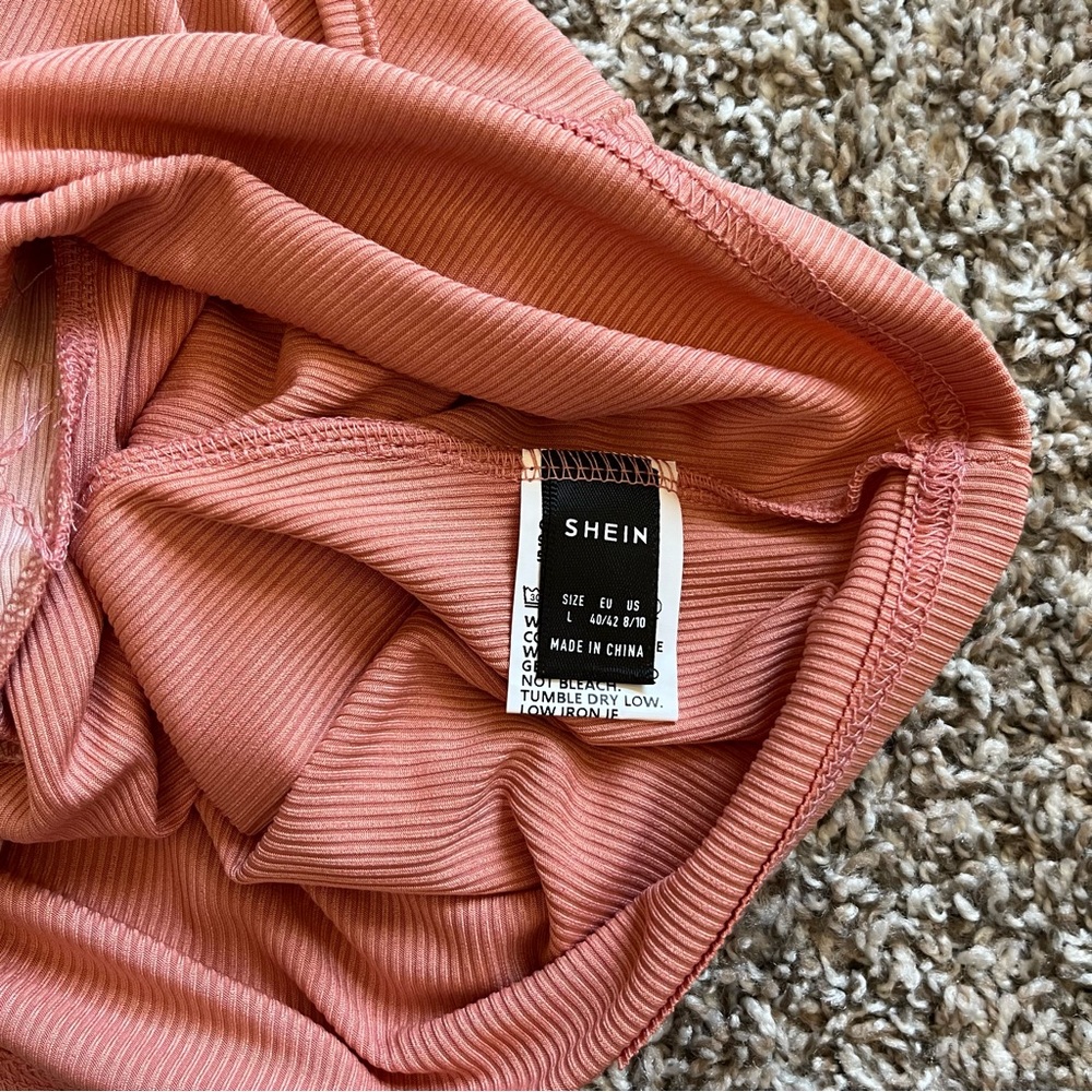 Shein Color Block Ribbed Tank - Picture 5 of 5